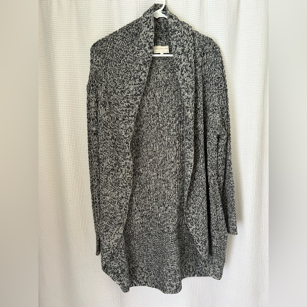 Bobbie Brooks‎ Womens 2X grey knit cardigan